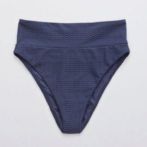 NEW Blue Jacquard Swim Bottoms